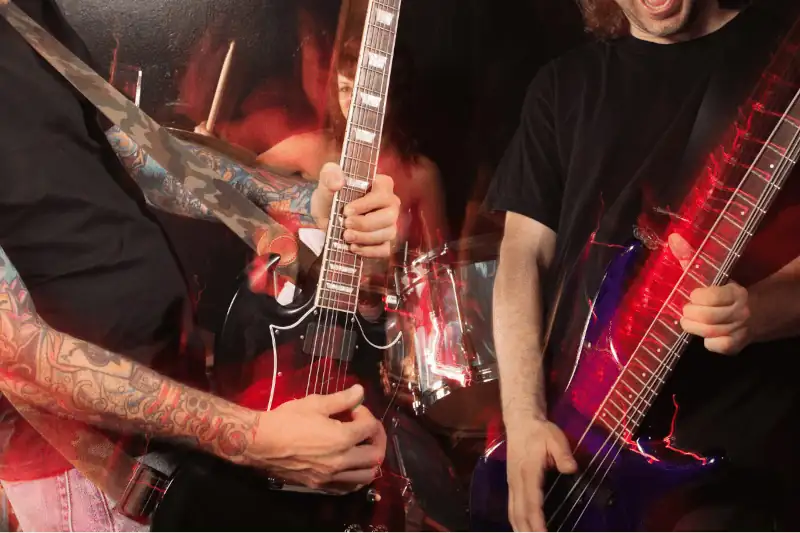 Gitarrenband der GuitarNoise in Gießen Heuchelheim