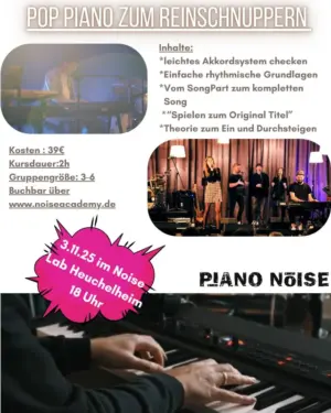 Pop Piano zum Reinschnuppern