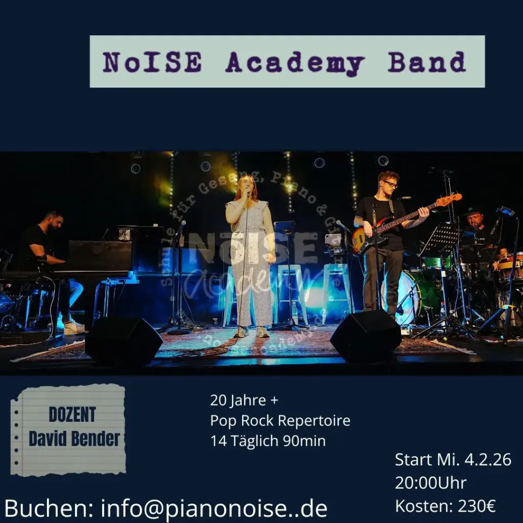 Noise Academy Band Gie&szlig;en
